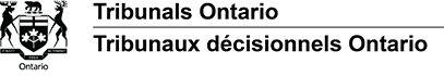 Tribunaux décisionnels Ontario